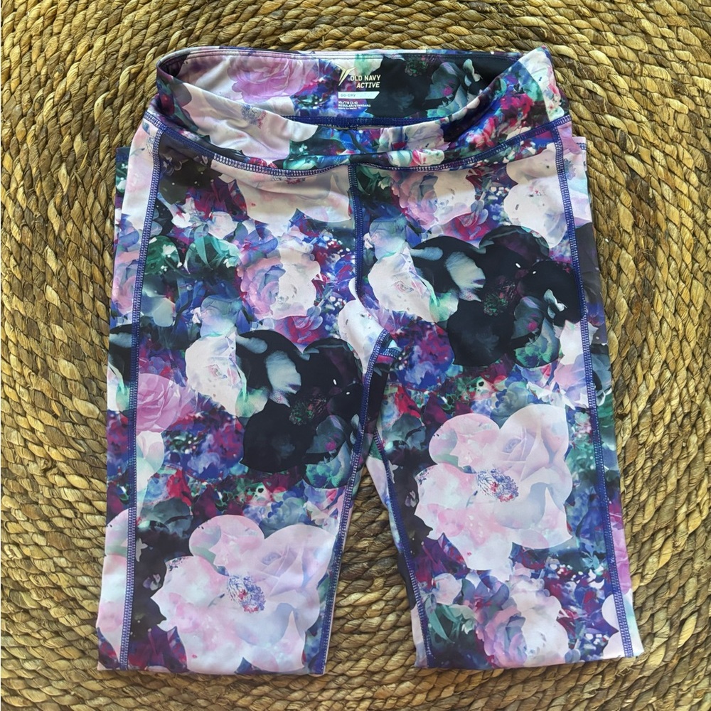 Floral Leggings (Old Navy)